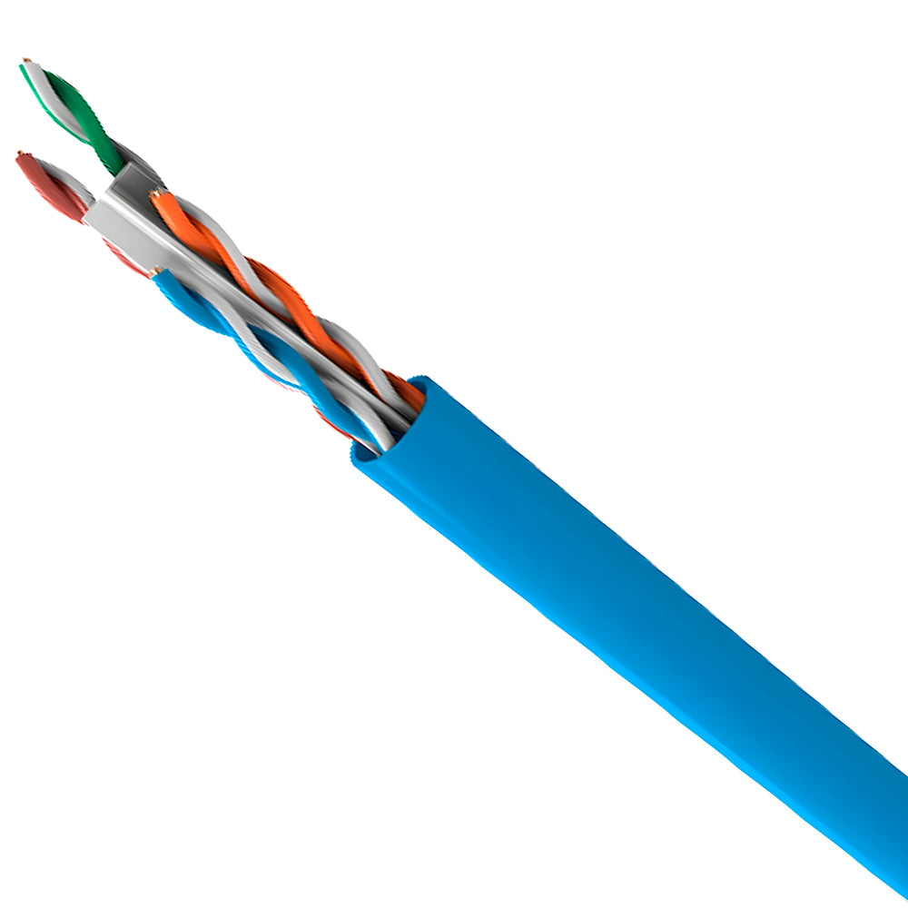 Metro de Cabo de Rede, Furukawa Soho Plus, CAT6, 24AWGX4P, U/UTP, Trançado 4 Pares, Azul
